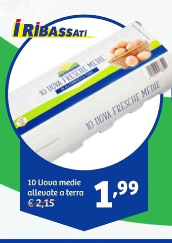 In'S Mercato 10 uova medie allevate a terra offerta