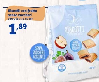 In'S Mercato Vita well biscotti con frutta senza zuccheri offerta