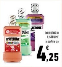 Conad Listerine collutorio offerta