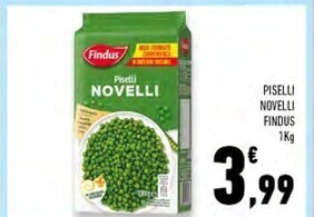 Conad Superstore Findus piselli novelli offerta