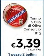 Conad Superstore Consorcio tonno in olio di oliva offerta