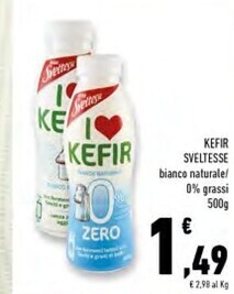Conad Superstore Sveltesse kefir offerta