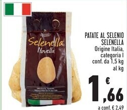 Conad City Selenella patate al selenio offerta