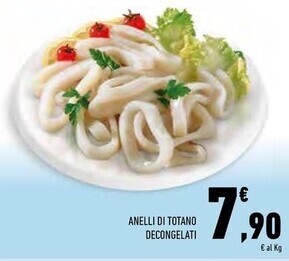 Conad Superstore Anelli di totano decongelati offerta