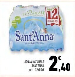 Conad Superstore Sant'anna acqua naturale offerta