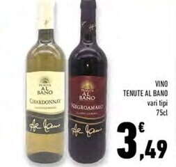 Conad Superstore Tenute al bano carrisi vino offerta