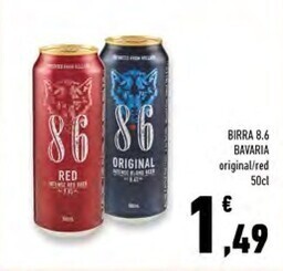 Conad Superstore Bavaria birra 8.6 offerta