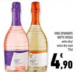Conad Superstore Notte rossa vino spumante offerta