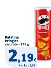 Ok Sigma Pringles patatine offerta