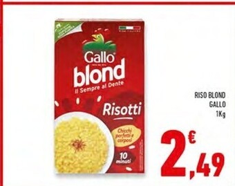 Conad Superstore Gallo riso blond offerta