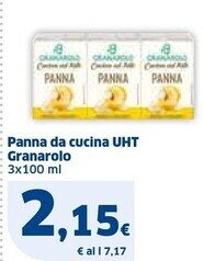 Ok Sigma Granarolo panna da cucina uht offerta