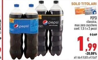 Conad Pepsi classica offerta