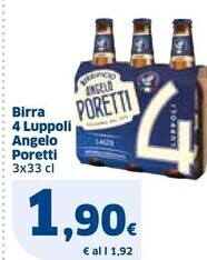 Ok Sigma Angelo poretti birra 4 luppoli offerta