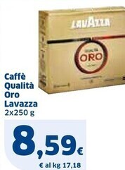 Ok Sigma Lavazza caffe qualita offerta