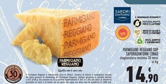 Conad Conad sapori & dintorni parmigiano reggiano dop offerta
