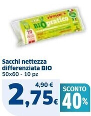 Ok Sigma Bio sacchi nettezza differenziata offerta