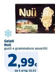 Ok Sigma Nuii gelato offerta