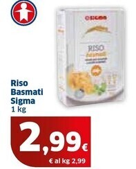 Ok Sigma Sigma riso basmati offerta