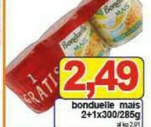 Gros Bonduelle Mais offerta