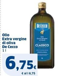 Ok Sigma De cecco olio extra vergine di oliva offerta