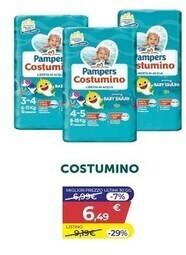 Bimbo Store Pampers costumino offerta