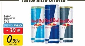 Carrefour Market Red bull gusti assortiti offerta