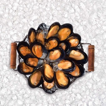 Cozze mezzo guscio