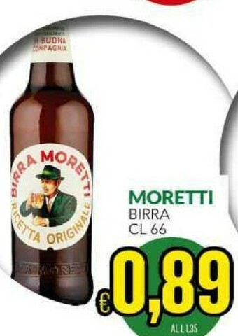 Gros Moretti Birra offerta