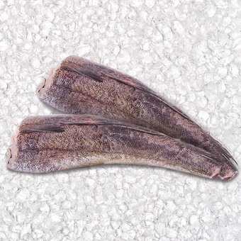 Nasello decapitato eviscerato