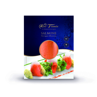 Sapore di Mare Salmone norvegese affumicato le roi fumèe 100 g offerta