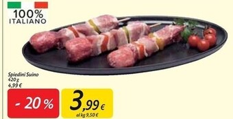 Carrefour Market Spiedini suino offerta