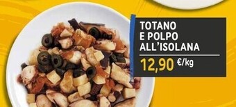Totano e polpo all'isolana