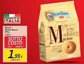 Carrefour Market Mulino bianco biscotti offerta
