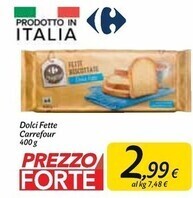 Carrefour Market Carrefour dolci fette offerta