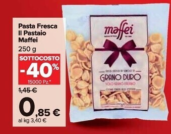 Carrefour Market Maffei pasta fresca il pastaio offerta
