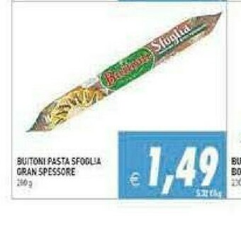 Gros Buitoni Pasta sfoglia offerta