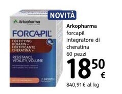 dm drogerie markt Arkopharma forcapil integratore di cheratina offerta
