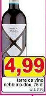 Gros Terre da vino Vino rosso offerta