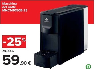 Carrefour Market Mandine macchina del caffé mncm1050b-23 offerta