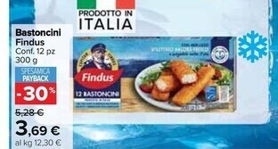 Carrefour Market Findus bastoncini offerta