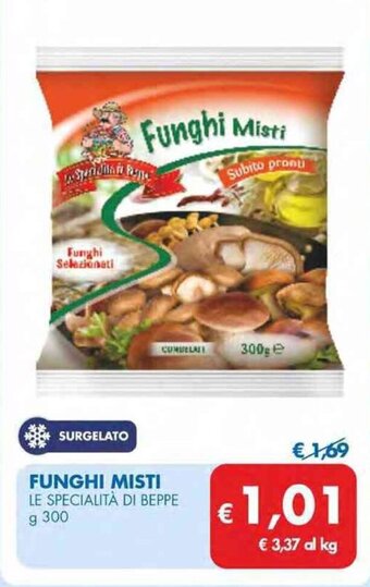 MD Discount FUNGHI MISTI LE SPECIALITÀ DI BEPPE g 300 offerta