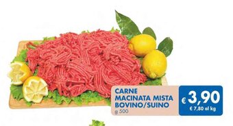 MD Discount CARNE MACINATA MISTA BOVINO/SUINO g 500 offerta