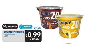 MD Discount BUDINO PROTEICO vaniglia/cacao g 200 offerta