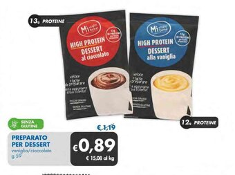 MD Discount PREPARATO PER DESSERT vaniglia/cioccolato g 59 offerta
