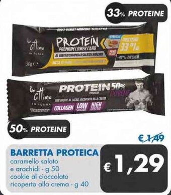 MD Discount BARRETTA PROTEICA caramello salato e arachidi - g 50 offerta