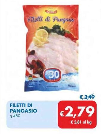 MD Discount FILETTI DI PANGASIO g 480 offerta