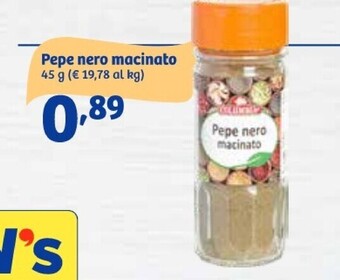 In'S Mercato Pepe nero macinato offerta