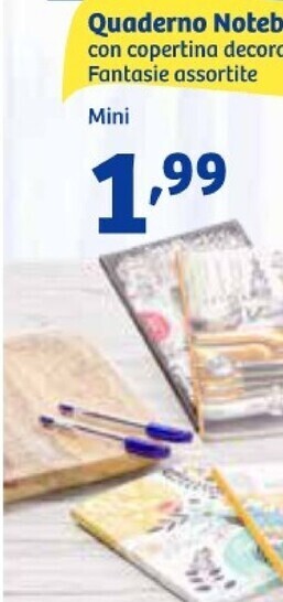 In'S Mercato Quaderno notebook offerta
