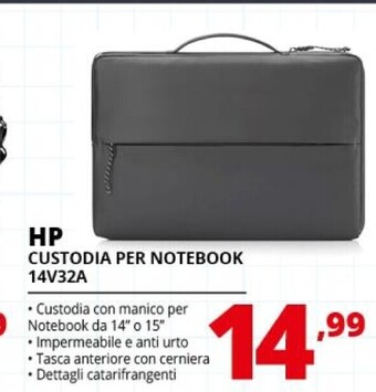 Comet Hp custodia per notebook 14v32a offerta