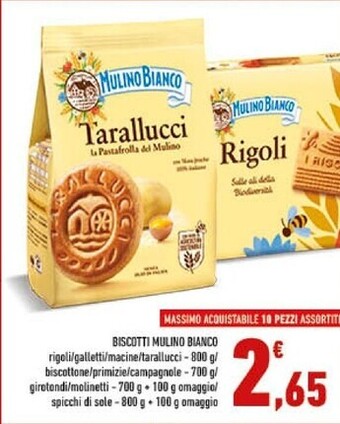 Conad City Mulino bianco biscotti offerta